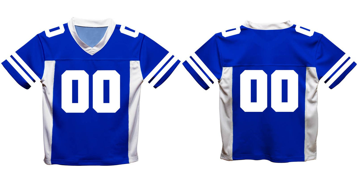 Royal & White Football Jersey