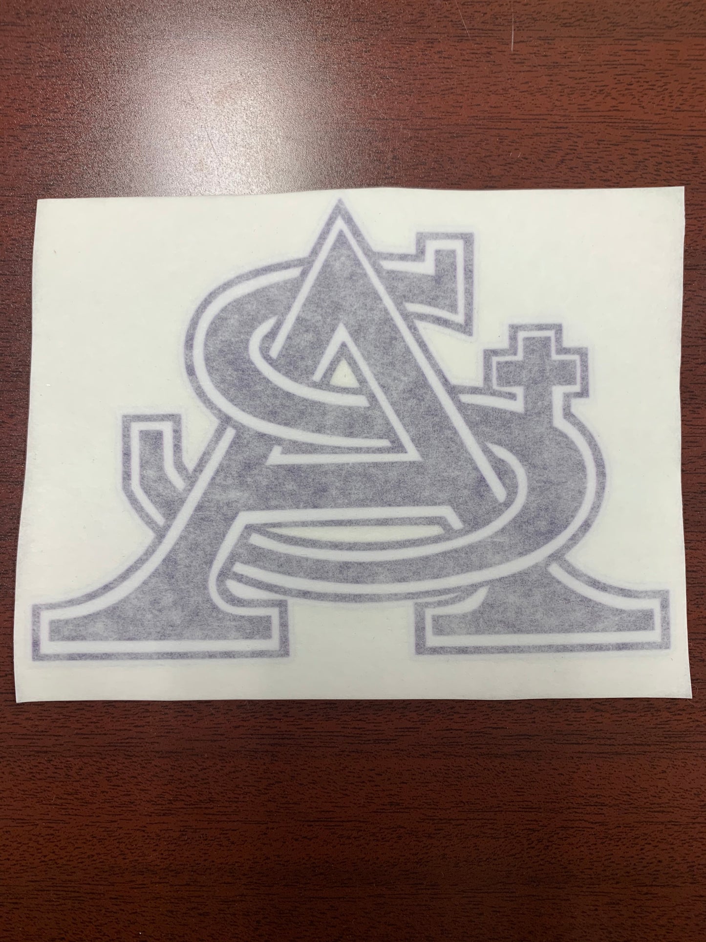 Purple St. Al Decal