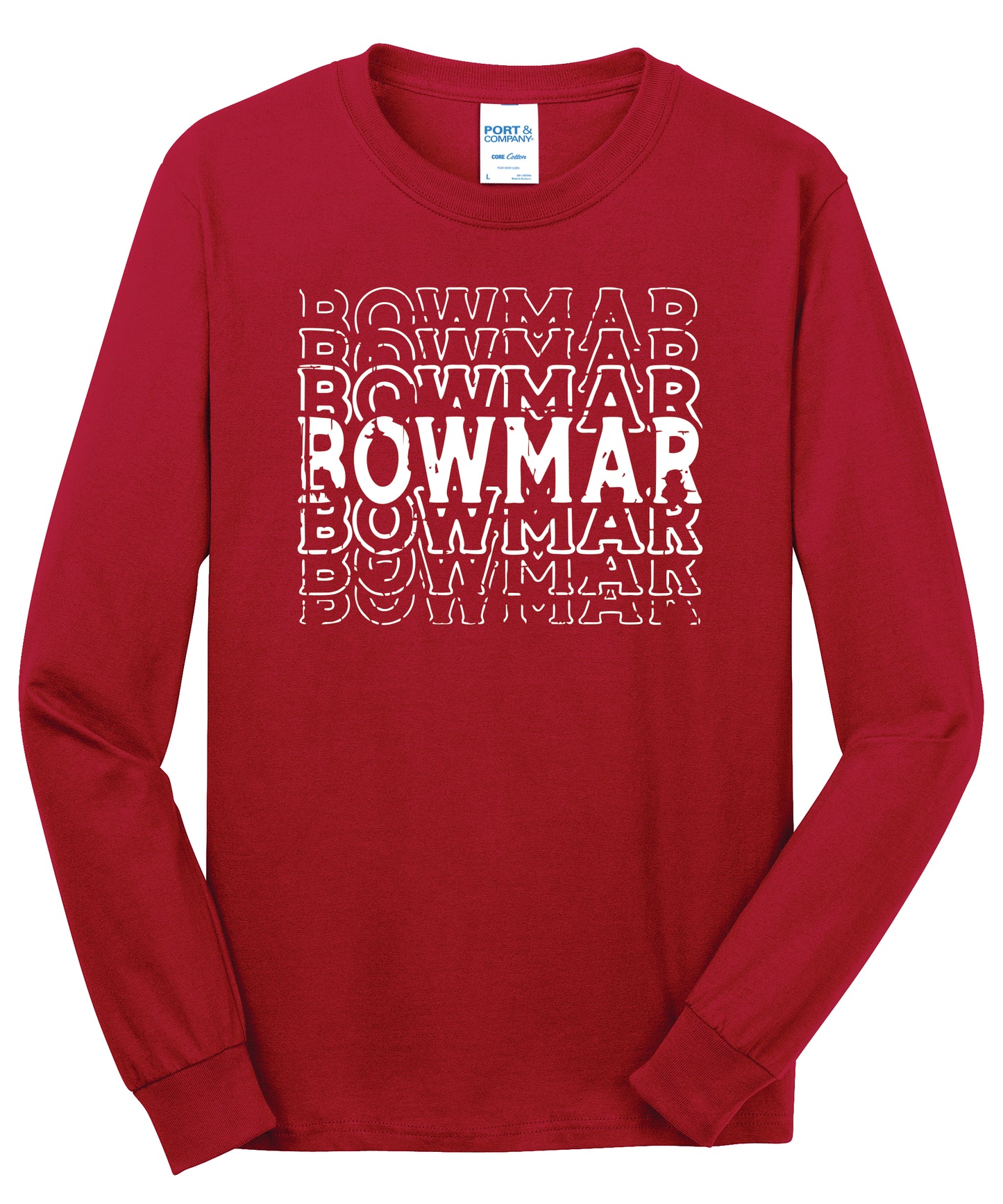 Bowmar Distressed Long Sleeve Tee