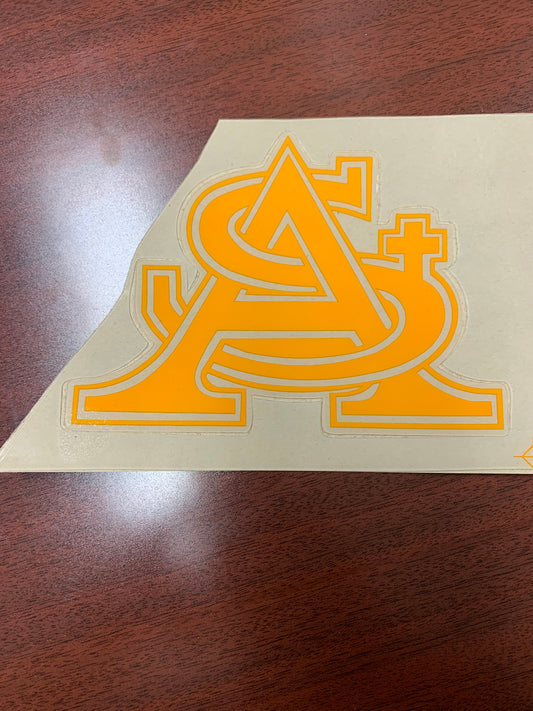 Gold St. Al Decal